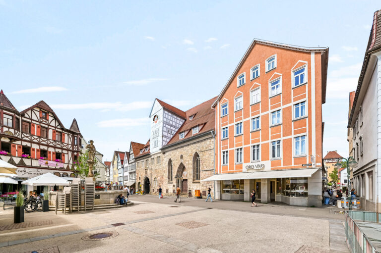 Wohn- und Geschäftshaus in der Wilhelmstraße Reutlingen – vermittelt von KRAMS Immobilien