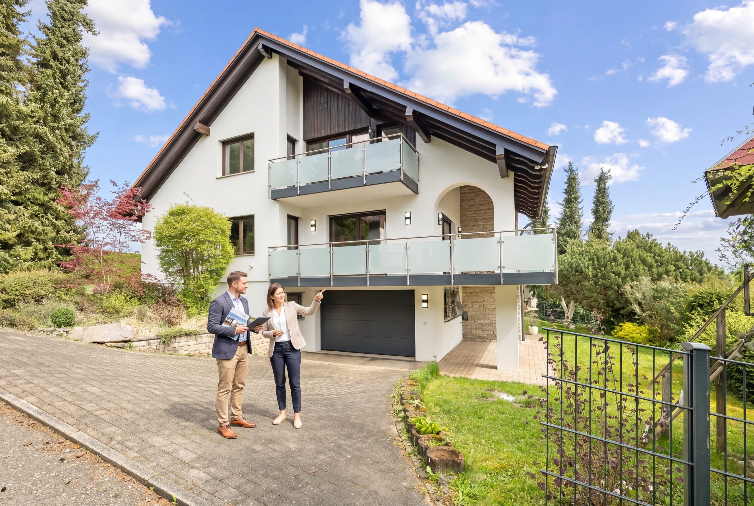 KRAMS Immobilienmakler im Beratungsgespräch